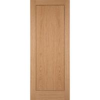 LPD Inlay White Oak Pre-finished 1 Panel Internal Door 1981x610x35mm