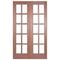 LPD GTPSA Hardwood Pair of Internal Doors 78in x 46in x 40mm (1981 x 1168mm)