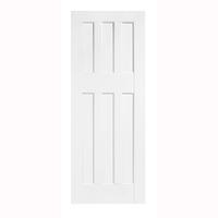 LPD DX60 Style Solid White Primed Internal Fire Door 1981x686x44mm