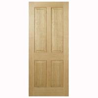 LPD Regency White Oak 2 Panel Internal Door 1981x457x35mm