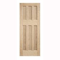 LPD Nostalgia DX 60 Style White Oak Internal Door 1981x762x35mm