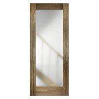 LPD Porto Walnut Glazed Internal Door 78in x 27in x 35mm (1981 x 686mm)