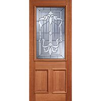 LPD Cleveland Hardwood Exterior Door 80in x 32in x 44mm (2032 x 813mm)