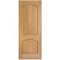 lpd louis oak raised moulding unfinished internal door 78in x 30in x 3 ...