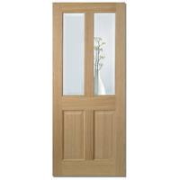 LPD Richmond Oak Unfinished Internal Door 78in x 30in x 35mm (1981 x 762mm)