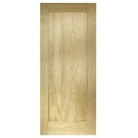 lpd porto oak 1 panel internal door 78in x 27in x 35mm 1981 x 686mm