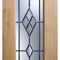 LPD ABE Leaded 2 Piece Glass Pack for Malton Internal Door 80in x 32in x 35mm (2032 x 813mm)