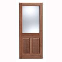 LPD 2XG 2 Panel Hardwood Double Glazed Exterior Door 1981x762x44mm