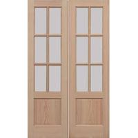 LPD GTP 2P Hemlock Unglazed Exterior Door Pair 78in x 46in x 44mm (1981 x 1168mm)