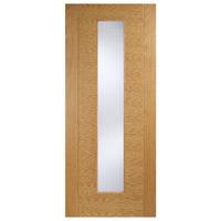 LPD Aragon Oak Glazed Internal Door 78in x 30in x 35mm (1981 x 762mm)