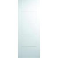 lpd florida white primed composite 5 panel internal door 78in x 33in x ...