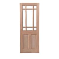 LPD Warwick Hardwood Exterior Door 78in x 30in x 44mm (1981 x 762mm)