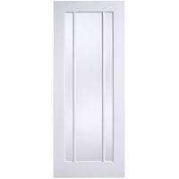 LPD Lincoln White Primed 3 Glass Internal Door 78in x 30in x 35mm (1981 x 762mm)