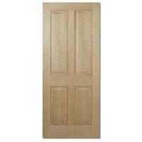 lpd regency oak 4 panel internal door 78in x 30in x 35mm 1981 x 762mm