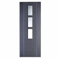 lpd chocolate grey alcaraz glazed internal door 78in x 33in x 35mm 198 ...