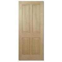 lpd regency oak 4 panel internal door 2040 x 826 x 40mm 803 x 325in