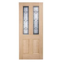 lpd warmer door salisbury oak exterior door 78in x 33in x 44mm 1981 x  ...