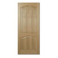 LPD Louis Oak Unfinished Internal Fire Door 78in x 30in x 44mm (1981 x 762mm)