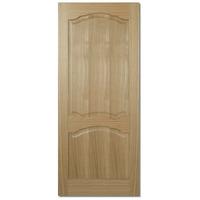 LPD Louis Oak Unfinished Internal Door 78in x 27in x 35mm (1981 x 686mm)