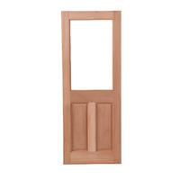 LPD 2XG 2 Panel Mortice and Tenon Hardwood Exterior Door 78in x 33in x 44mm (1981 x 838mm)