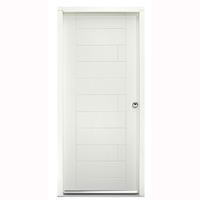 LPD Enduradoor Portomaso Pre-finished Right Hand Exterior Door in Grey 1981x838x38mm