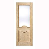 lpd marseille white oak frosted glazed internal door 1981x838x35mm