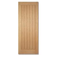 LPD Mexicano Oak Unfinished Internal Door 78in x 30in x 35mm (1981 x 762mm)