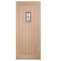 lpd warmer door chesham oak exterior door lpd chesham oak double glaze ...