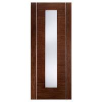 LPD Alcaraz Walnut Glazed Internal Door 78in x 27in x 35mm (1981 x 686mm)