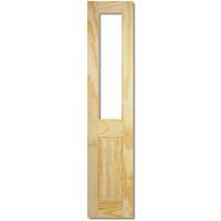 LPD Richmond Clear Pine Half Internal Door 78in x 15in x 35mm (1981 x 381mm)