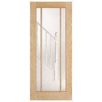 lpd lincoln oak glazed internal door 78in x 24in x 35mm 1981 x 610mm