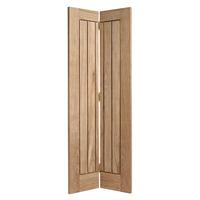 LPD Mexicano Oak Internal Bi Fold Door 78in x 27in x 35mm (1981 x 686mm)