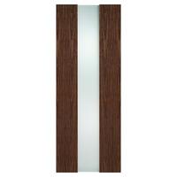 LPD Zaragoza Walnut Frosted Glazed Internal Door 78in x 33in x 35mm (1981 x 838mm)