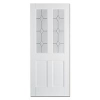 LPD Canterbury White Composite Diamond Internal Door 78in x 33in x 35mm (1981 x 838mm)