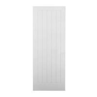 LPD White Moulded Vertical 5 Panel Internal Door 1981x838x35mm