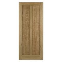 lpd maine oak 2 panel unfinished internal door 78in x 27in x 35mm 1981 ...