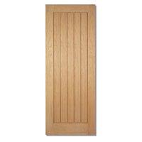 LPD Mexicano Oak Unfinished Internal Door 78in x 28in x 35mm (1981 x 711mm)