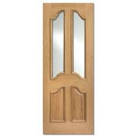 LPD Richeleiu Oak Unfinished Internal Door 78in x 30in x 35mm (1981 x 762mm)