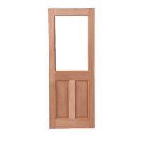 LPD 2XG 2 Panel Dowelled Hardwood Exterior Door 78in x 33in x 44mm (1981 x 838mm)