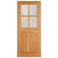 lpd cottage oak exterior door 78in x 33in x 44mm 1981 x 838mm