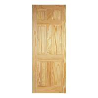 LPD Clear Pine 6 Panel Internal FD30 Fire Door 78in x 30in x 44mm (1981 x 762mm)