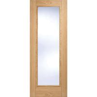 lpd vancouver oak 1 lite glazed internal fire door 78in x 27in x 44mm  ...