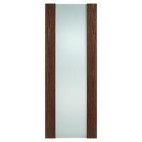 LPD Toronto Walnut Frosted Glazed Internal Door 78in x 33in x 35mm (1981 x 838mm)