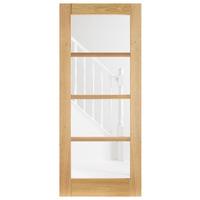 lpd oslo oak glazed internal door 78in x 27in x 35mm 1981 x 686mm