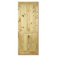 lpd knotty pine 4 panel internal door 78in x 33in x 35mm 1981 x 838mm