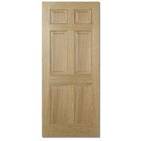 lpd regency oak 6 panel internal door 78in x 33in x 35mm 1981 x 838mm