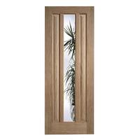 LPD Kilburn Oak Glazed Internal Door 78in x 30in x 35mm (1981 x 762mm)