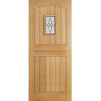 lpd cottage 1 light oak exterior stable door 78in x 30in x 44mm 1981 x ...