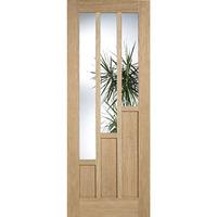 lpd coventry oak glazed internal door 78in x 33in x 35mm 1981 x 838mm