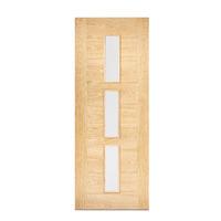 lpd sofia oak glazed internal door 78in x 33in x 35mm 1981 x 838mm